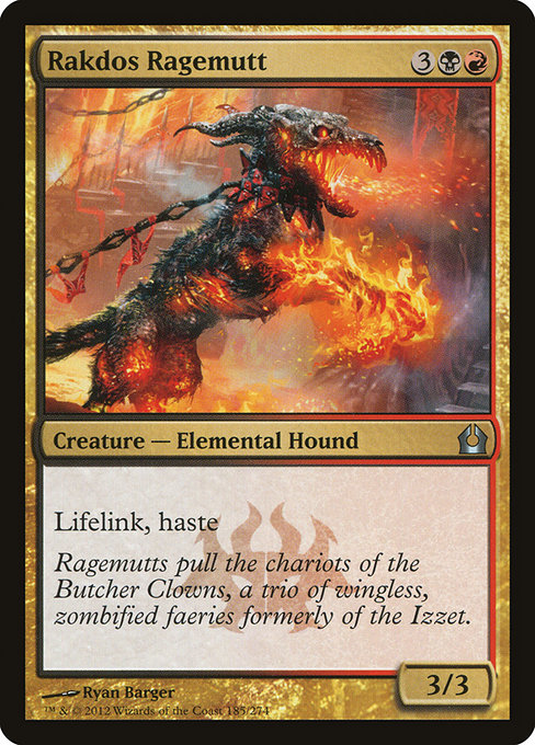 Rakdos Ragemutt - Return to Ravnica