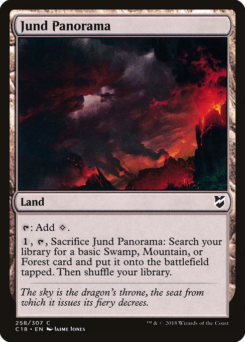 Jund Panorama - Commander 2018