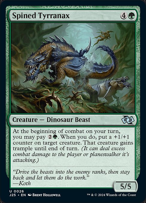 Spined Tyrranax - Foundations Jumpstart