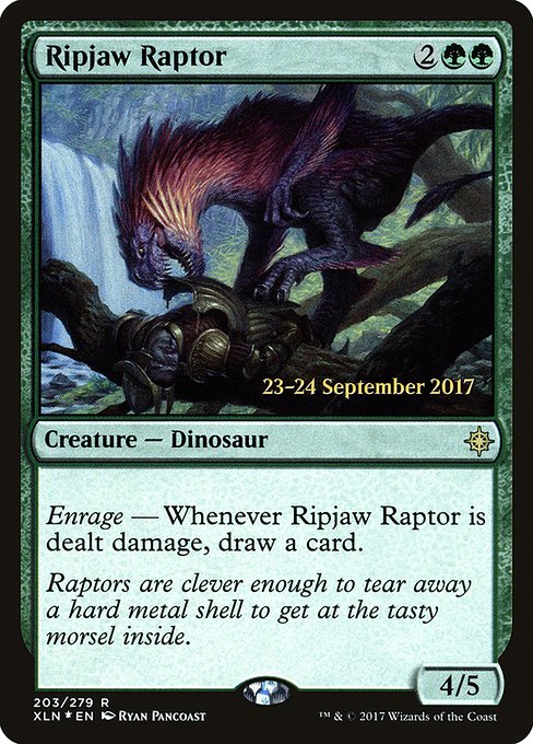 Ripjaw Raptor - Ixalan Promos