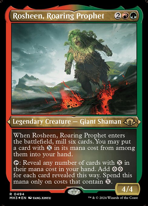 Rosheen, Roaring Prophet - Modern Horizons 3 - Etched Foil