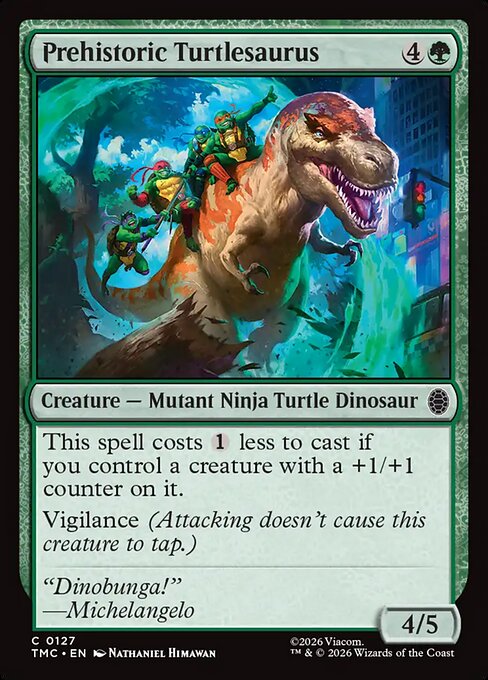 Prehistoric Turtlesaurus - Teenage Mutant Ninja Turtles Eternal