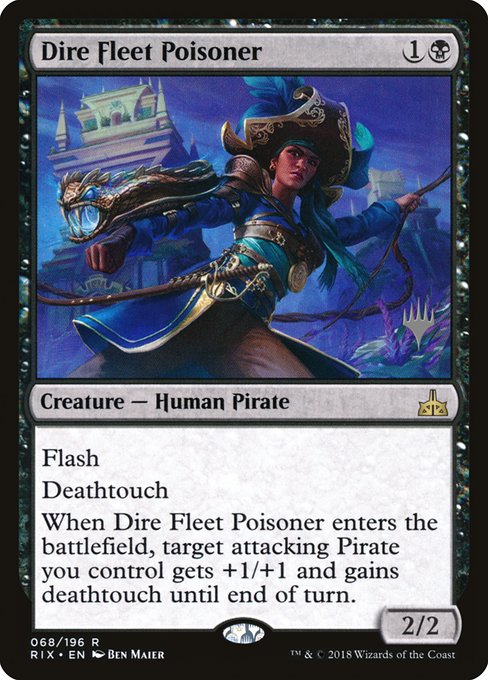 Dire Fleet Poisoner - Rivals of Ixalan Promos