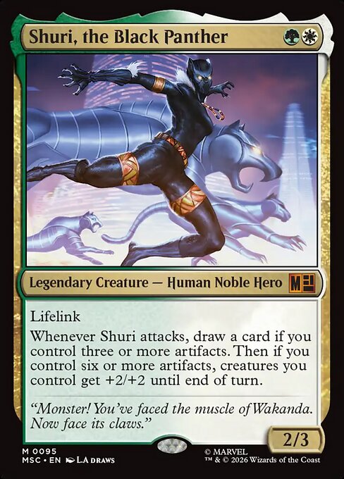 Shuri, the Black Panther - Marvel Super Heroes Commander