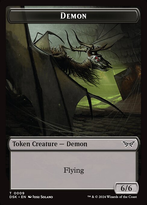 Demon - Duskmourn: House of Horror Tokens