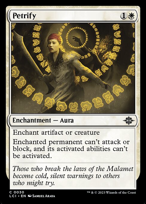 Petrify - The Lost Caverns of Ixalan