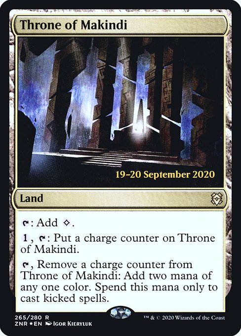 Throne of Makindi - Zendikar Rising Promos