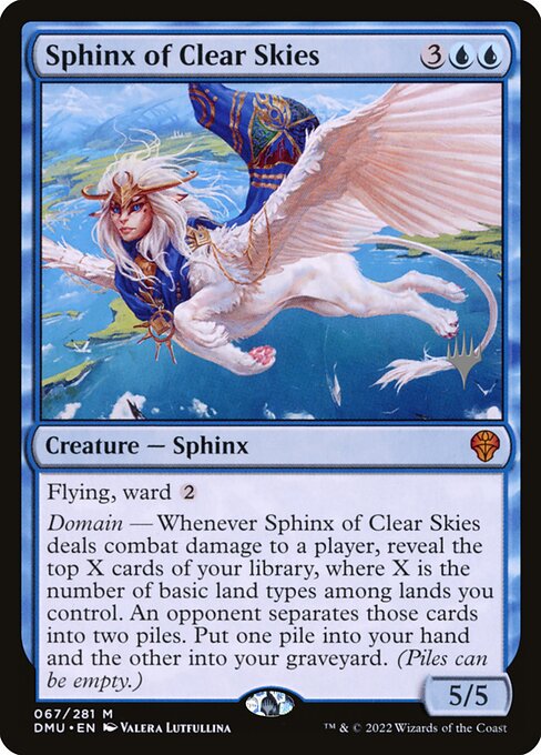 Sphinx of Clear Skies - Dominaria United Promos