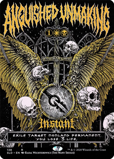 Anguished Unmaking - Secret Lair Drop - Borderless