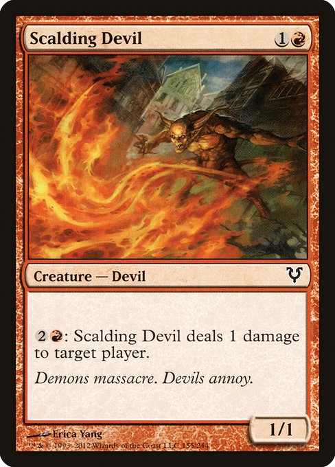 Scalding Devil - Avacyn Restored