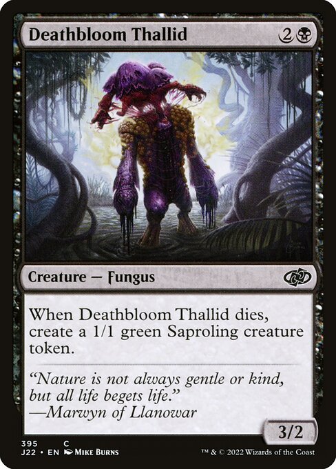 Deathbloom Thallid - Jumpstart 2022
