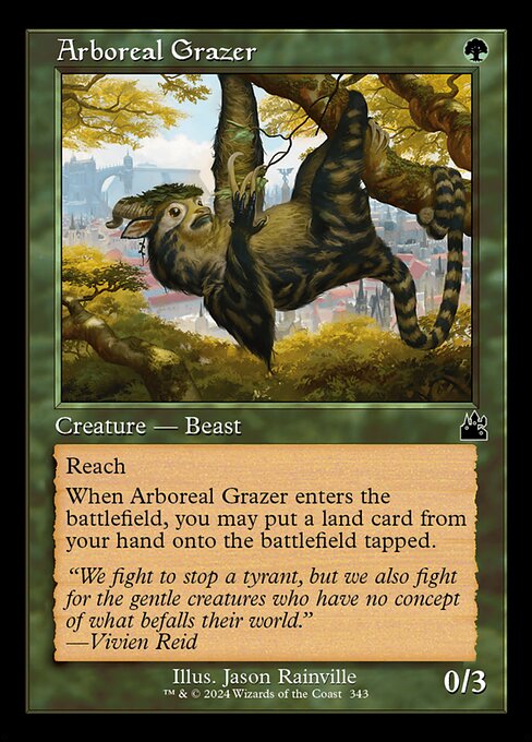 Arboreal Grazer - Ravnica Remastered