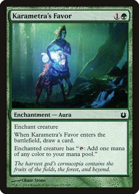 Karametra's Favor - Born of the Gods