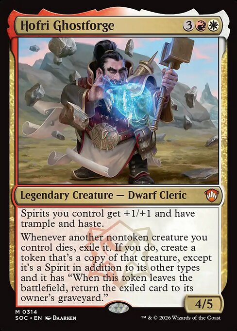 Hofri Ghostforge - Secrets of Strixhaven Commander