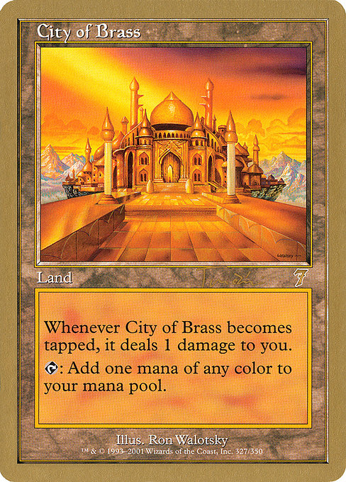 City of Brass - World Championship Decks 2001