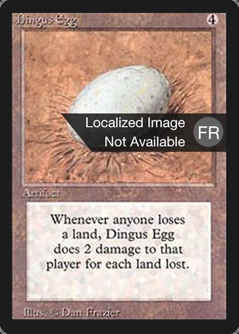 OEuf de Dingus (Dingus Egg) - Foreign Black Border