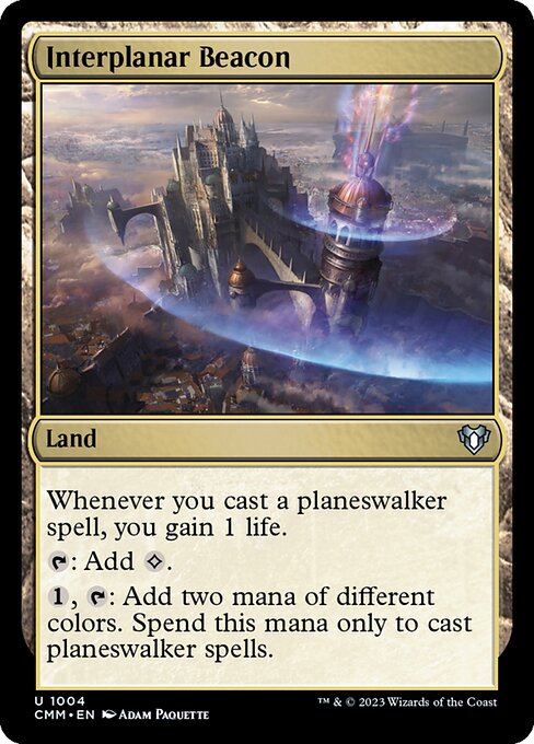 Interplanar Beacon - Commander Masters