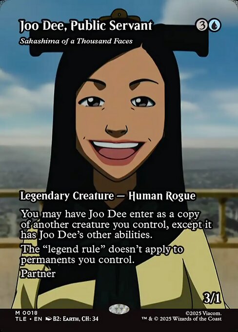 Joo Dee, Public Servant (Sakashima of a Thousand Faces) - Avatar: The Last Airbender Eternal - Borderless