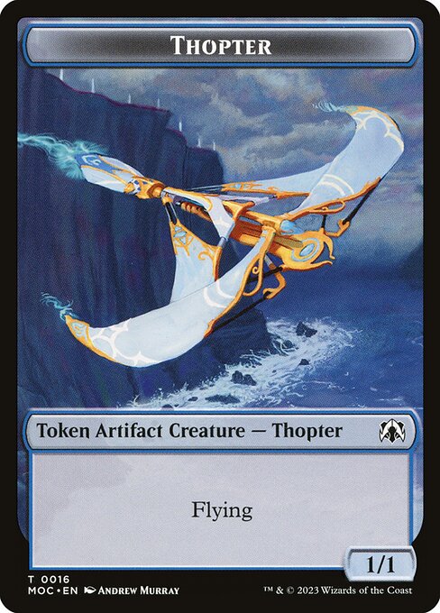 Thopter - March of the Machine Commander Tokens