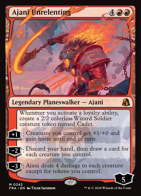 Ajani Unrelenting - Reality Fracture