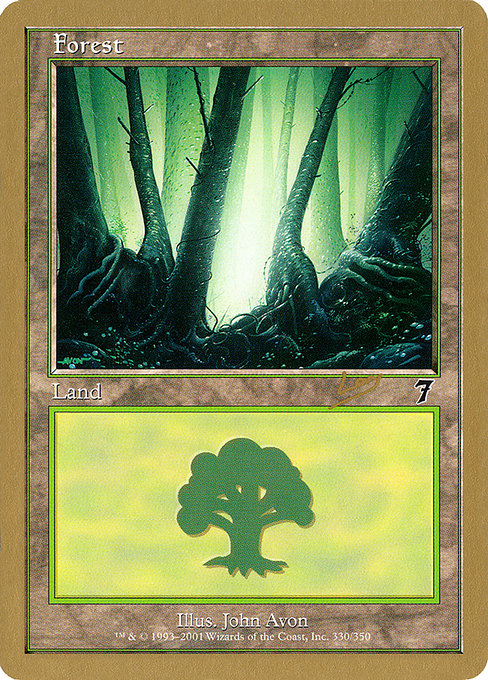 Forest - World Championship Decks 2002