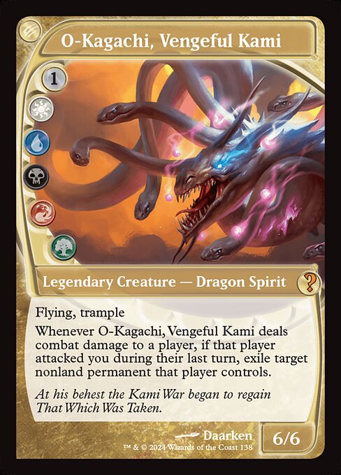 O-Kagachi, Vengeful Kami - Mystery Booster 2