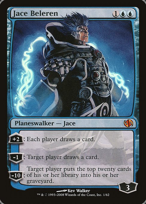 Jace Beleren - Duel Decks: Jace vs. Chandra - Promo Foil