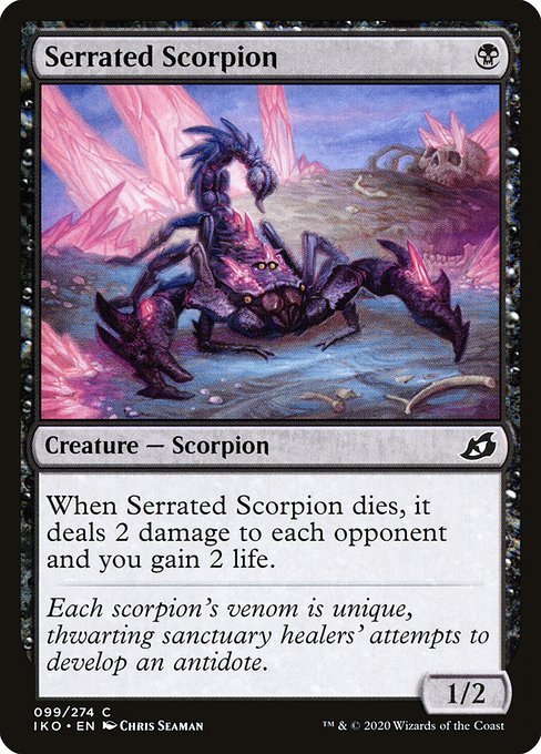 Serrated Scorpion - Ikoria: Lair of Behemoths