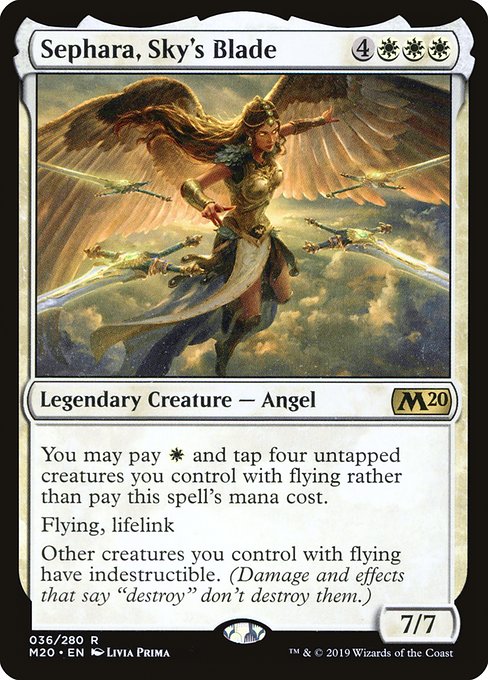 Sephara, Sky's Blade - Core Set 2020