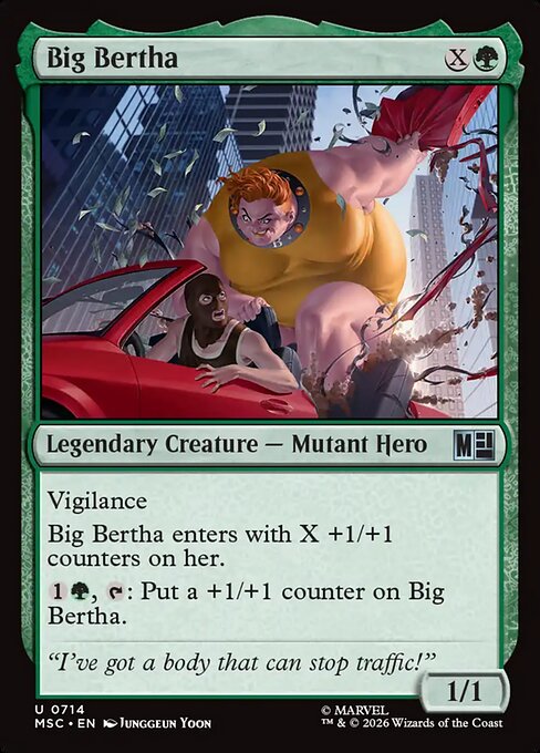 Big Bertha - Marvel Super Heroes Commander