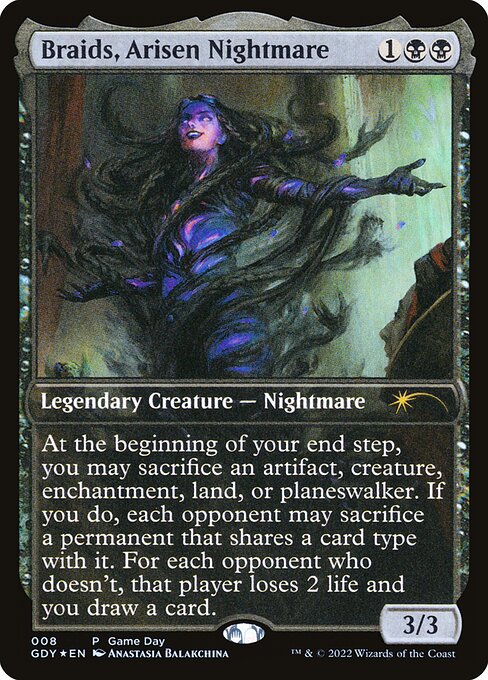 Magic The Gathering Braids, Arisen Nightmare Showcase Card - Dominaria United Rare