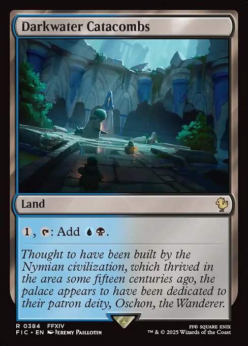 Darkwater Catacombs - Final Fantasy Commander - Surge Foil
