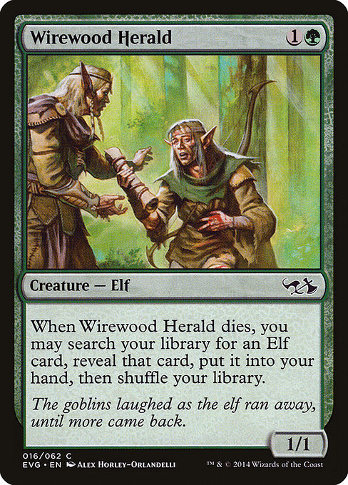 Wirewood Herald - Duel Decks Anthology: Elves vs. Goblins