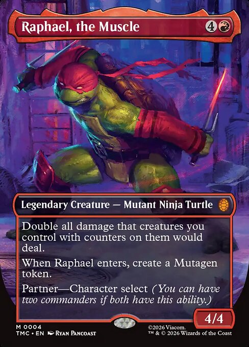 Raphael, the Muscle - Teenage Mutant Ninja Turtles Eternal - Borderless