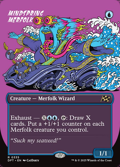 Mindspring Merfolk - Aetherdrift - Borderless