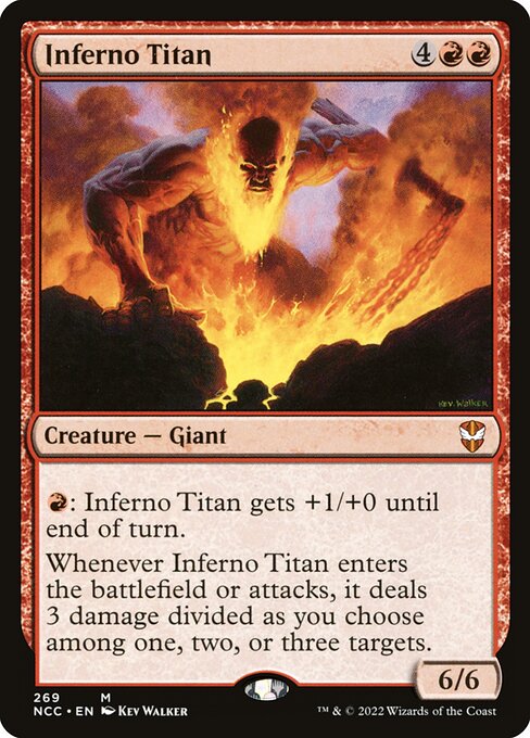 Inferno Titan - New Capenna Commander