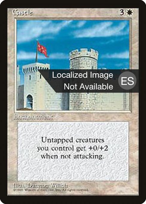 Castle - Fourth Edition Foreign Black Border