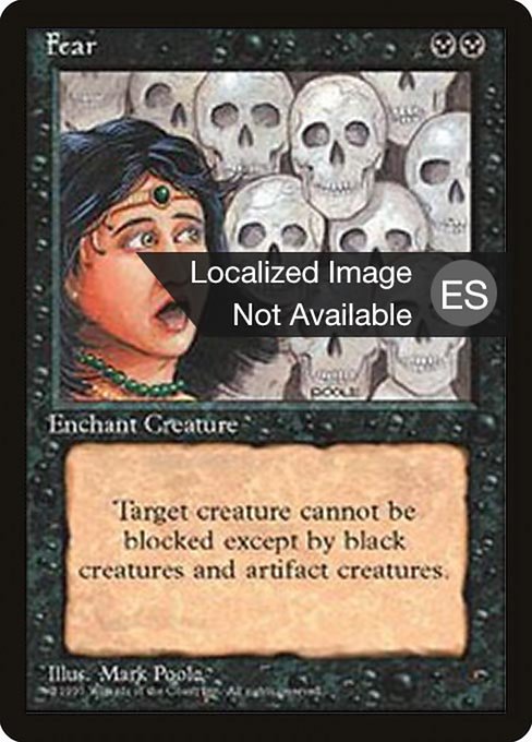 Inspirar temor (Fear) - Fourth Edition Foreign Black Border