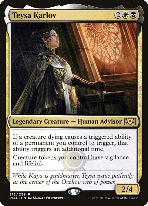 Teysa Karlov - Ravnica Allegiance