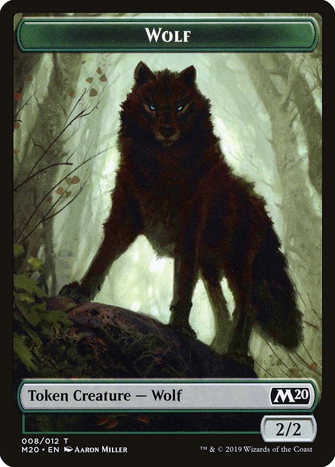 Wolf - Core Set 2020 Tokens