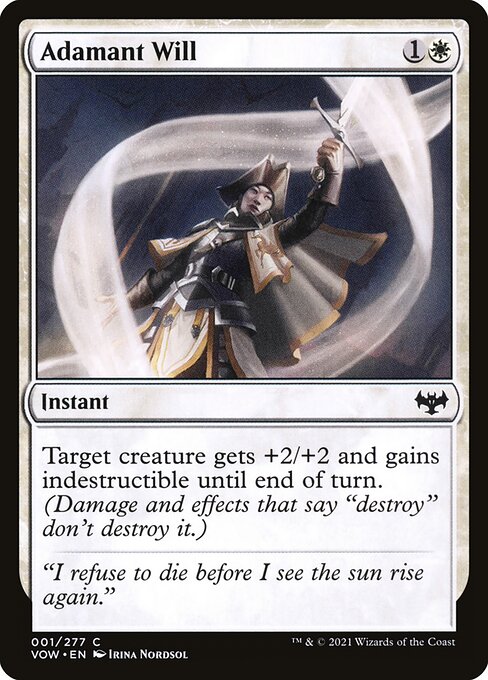 Adamant Will - Innistrad: Crimson Vow