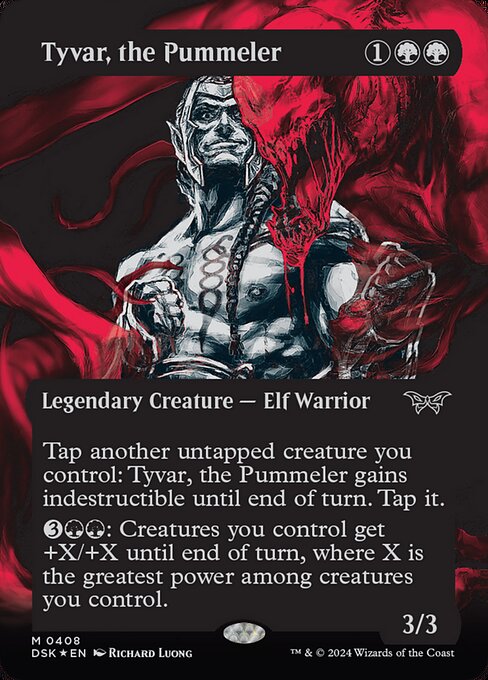 Tyvar, the Pummeler - Duskmourn: House of Horror - Textured Foil