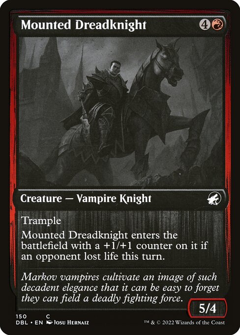 Mounted Dreadknight - Innistrad: Double Feature