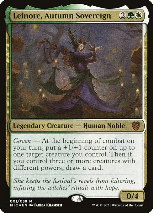 Leinore, Autumn Sovereign - Midnight Hunt Commander