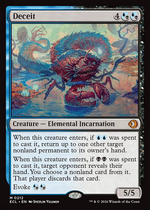 Deceit - Lorwyn Eclipsed