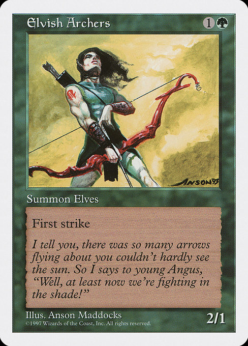 Elvish Archers - Fifth Edition