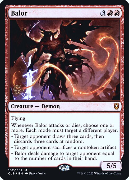 Balor - Battle for Baldur's Gate Promos - Promo Foil