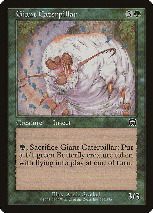 Giant Caterpillar - Mercadian Masques