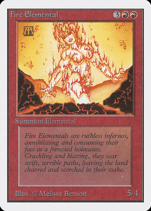 Fire Elemental - Unlimited Edition