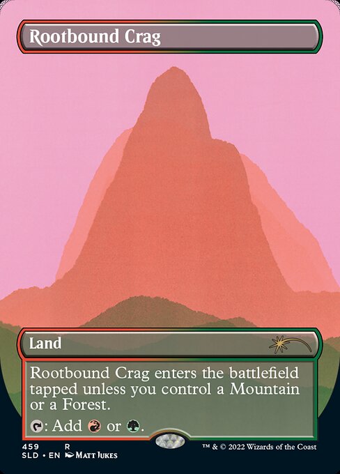 Rootbound Crag - Secret Lair Drop